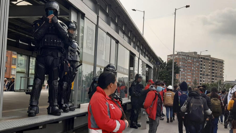 Balance de movilidad por cuenta de las marchas en la capital 2 Balance de movilidad por cuenta de las marchas en la capital Este es el balance de movilidad en la capital por cuenta de las manifestaciones.