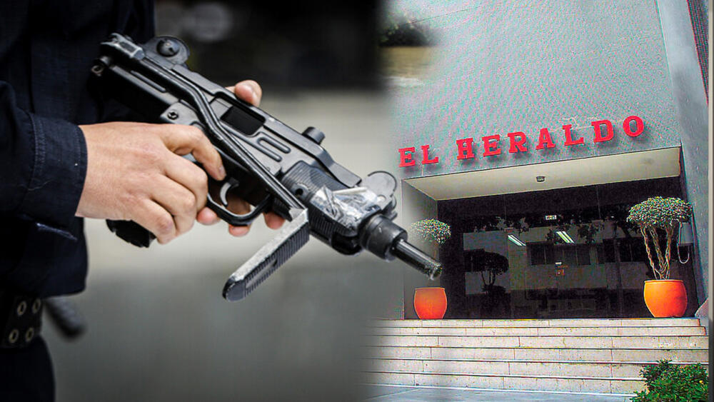 Sujetos armados llegaron al periódico El Heraldo e intimidaron a periodistas Seis sujetos armados ingresaron a la fuerza al edificio donde queda ubicado el periódico El Heraldo e intimidaron a los periodistas con el fin de exigirles que la directora del medio, Erika Fontalvo, saliera y le hiciera una entrevista al líder de una peligrosa banda delincuencial.