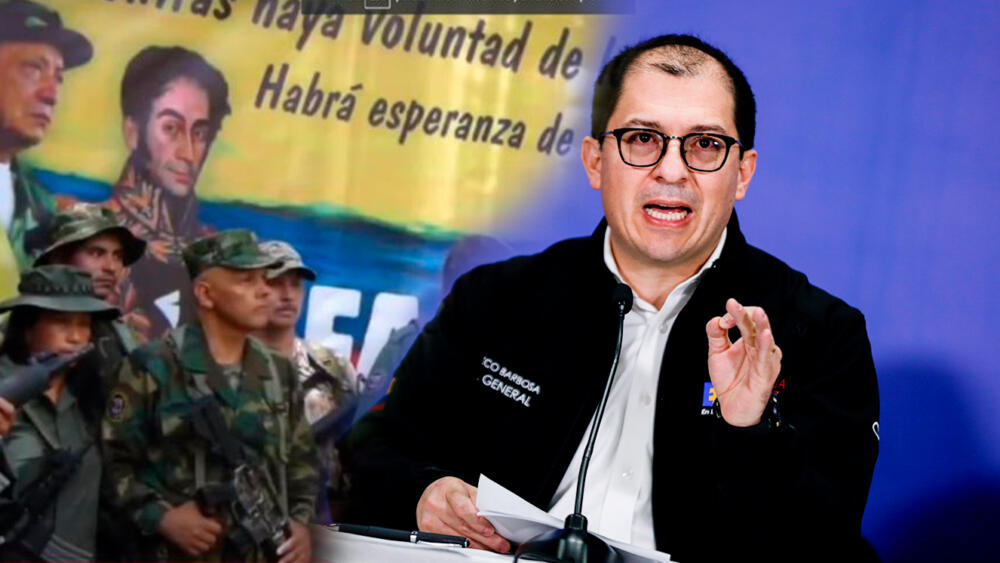 Última hora: Fiscal Barbosa canceló la captura de 19 cabecillas de disidencias con las que el Gobierno adelanta acercamientos En las últimas horas, el Fiscal General Francisco Barbosa suspendió la orden de captura contra 19 cabecillas de disidencias con las que el Gobierno Nacional adelanta acercamientos.