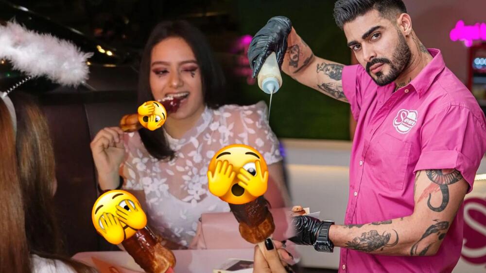 Polémico negocio de waffles está en el ojo del huracán por explícitos videos En las últimas horas se ha viralizado un video al interior de un particular negocio de waffles y helados, ubicado en Cali, llamado ‘Severo Sinvergüenza’, en el que se comercializan productos comestibles en forma de genitales.
