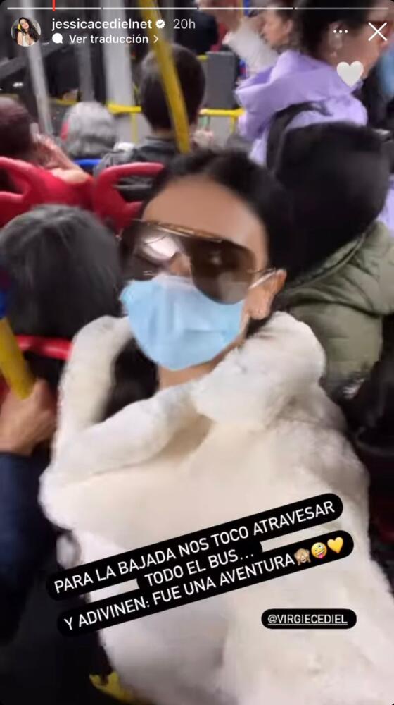 La aventura de Jessica Cediel en un bus del SITP 2 La aventura de Jessica Cediel en un bus del SITP Jessica Cediel vivió toda una odisea al usar el servicio de transporte público por primera vez junto a su hermana.