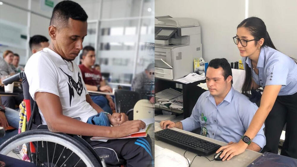 200 vacantes de empleo para personas con discapacidad en Bogotá, Soacha y Funza Si usted tiene alguna discapacidad auditiva, física, visual, cognitiva o psicosocial, la Agencia de Empleo Colsubsidio realizará mañana una feria laboral para 200 de estas personas que residan en Bogotá, Soacha o Funza.