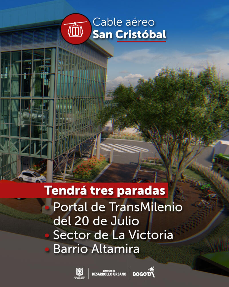 Así funcionará el nuevo TransMicable en San Cristóbal Los habitantes de la localidad de San Cristóbal hoy celebran la adjudicación del contrato para la construcción del Cable Aéreo de San Cristóbal que beneficiará a más de 400 mil habitantes del sur de la capital.