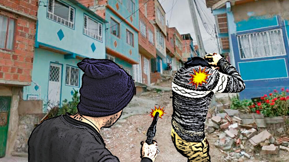 Crimen a bala de madrugada en Ciudad Bolívar Mientras dormían los habitantes del barrio Santa Viviana, en la localidad de Ciudad Bolívar, un crimen a bala los hizo despertarse y al salir a mirar qué ocurrió hallaron un cuerpo tendido en la calle.