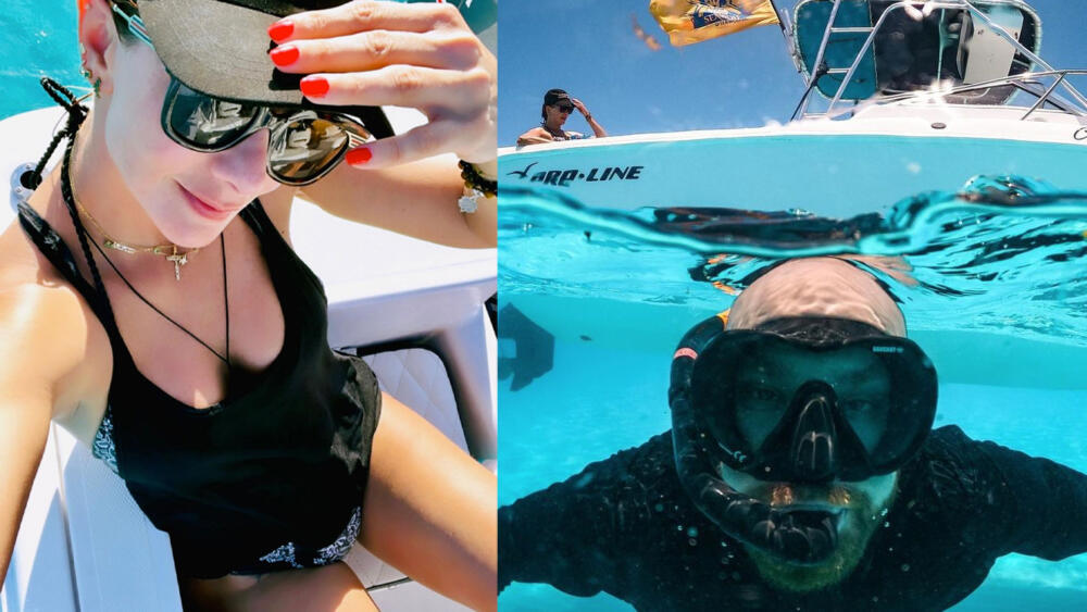 Esta es la primera foto que compartió el novio de Carolina Cruz con ella 1 Esta es la primera foto que compartió el novio de Carolina Cruz con ella Jamil Farah, la nueva pareja sentimental de Carolina Cruz, no dudó en presumir a la presentadora durante su último viaje a San Andrés este fin de semana.