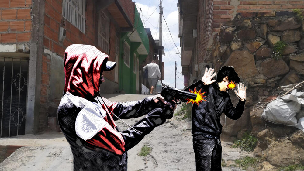 Homicidio a bala en Canteras de Ciudad Bolívar Eran cerca de las 7 de la noche de este jueves cuando en el barrio Canteras, en la localidad de Ciudad Bolívar, un hombre fue asesinado con arma de fuego.
Q'HUBO pudo conocer sobre este crimen, que se perpetró en la Calle 69A Sur con Carrera 49A, que la víctima fue identificada como Jorge Enrique Moreno Aranda. Según información que reposa en manos de las autoridades, habría estado trabajando con un sujeto conocido como 'Bogotano'.