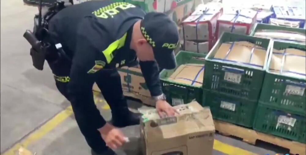 Policía canina encontró 5.000 gramos de droga en El dorado Este miércoles, la Policía Metropolitana de Bogotá, informó que durante una inspección a las bodegas de envío del aeropuerto El Dorado, gracias a los guías caninos, pudieron encontrar un cargamento con 5.085 gramos de marihuana.