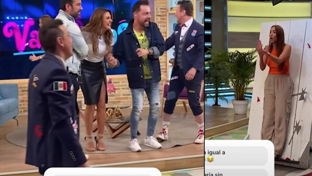 Tremendo susto se llevó presentadora en programa en vivo por un cuchillo Momentos de miedo vivieron los presentadores del programa 'Buen Día Colombia', por truco con cuchillos que no salió como esperaban.
