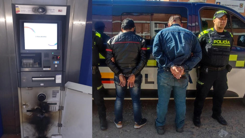 Capturan a delincuentes que pretendían saquear un cajero en Teusaquillo 3 Capturan a delincuentes que pretendían saquear un cajero en Teusaquillo Los delincuentes terminaron chocándose en el vehículo en el que pretendían huir.