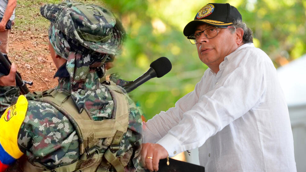 El presidente Petro suspendió el cese al fuego con las disidencias de las Farc Después de que el presidente Gustavo Petro calificara como atroz el asesinato de 4 menores indígenas, tomó la decisión de suspender el cese al fuego con el llamado 'Estado Mayor Central' en cuatro departamentos.