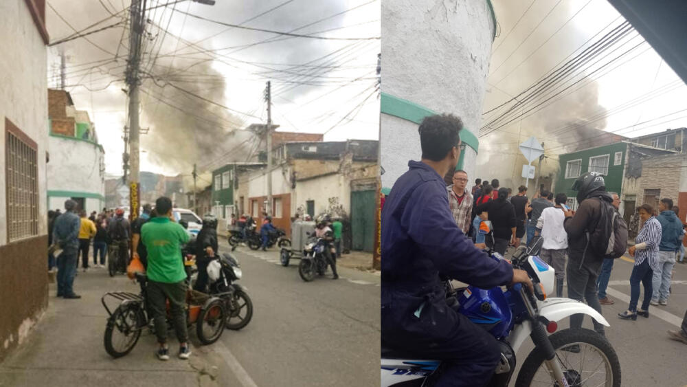 Grave incendio en los alrededores de la cárcel Distrital 7 Grave incendio en los alrededores de la cárcel Distrital Un fuerte incendio se encuentra consumiendo una vivienda de la localidad de San Cristóbal.