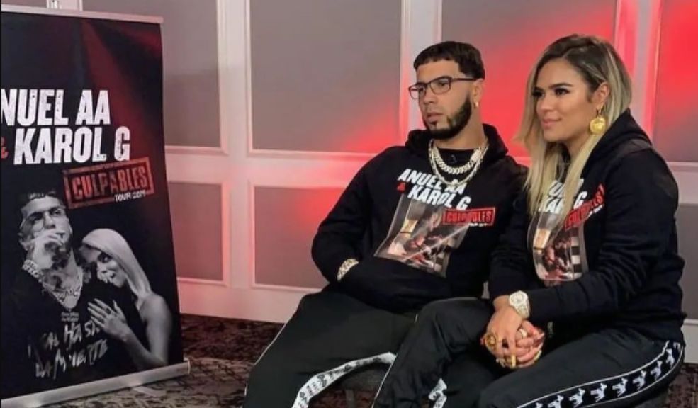 Anuel respondió a los señalamientos de “acoso” hacia Karol G y dijo que ya habló con la artista