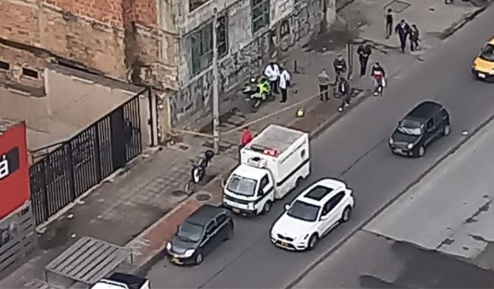 Sicariato terminó en balacera con la Policía al sur de Bogotá