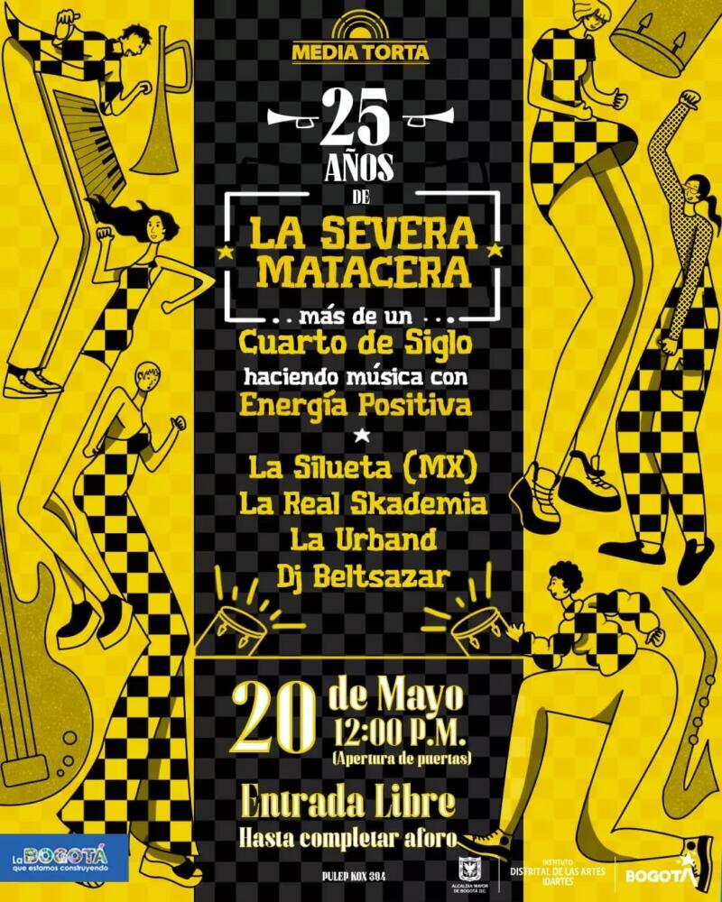 Apúntese para los conciertos gratuitos de reggae en Bogotá Mayo es considerado como el mes del reggae en Bogotá y es por eso que la capital pretende celebrarlo con 'todas las de la ley' pues este año se presentarán más de 15 artistas y bandas de Colombia, México y Jamaica para poner a bailar a todo el público bogotano con dos conciertos gratuitos que se realizarán en la media torta.