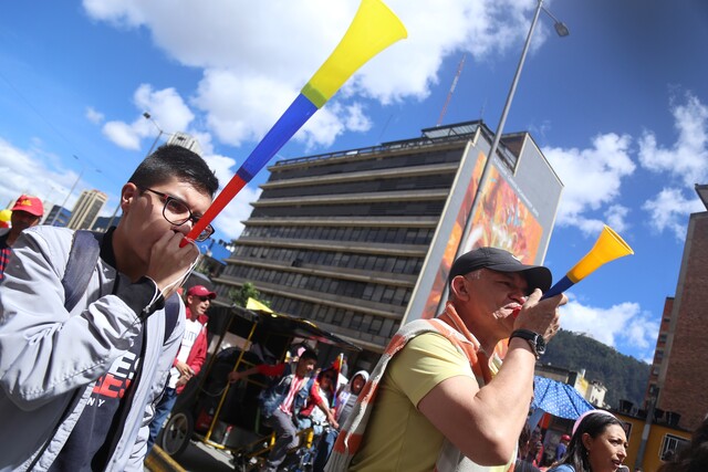 Estos son los puntos de concentración para las marchas de hoy en Bogotá 1 Estos son los puntos de concentración para las marchas de hoy en Bogotá Este martes se dio inicio a una jornada de protestas en contra del Gobierno de Gustavo Petro.