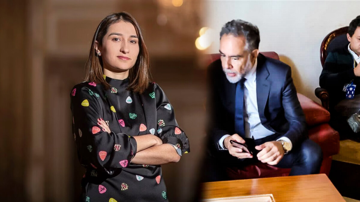 “No me importa lo que ella diga o haga”: Benedetti por audios con Laura Sarabia El ministro del Interior, Armando Benedetti, rompió su silencio frente a los nuevos audios que la Canciller Laura Sarabia entregó a la Fiscalía.