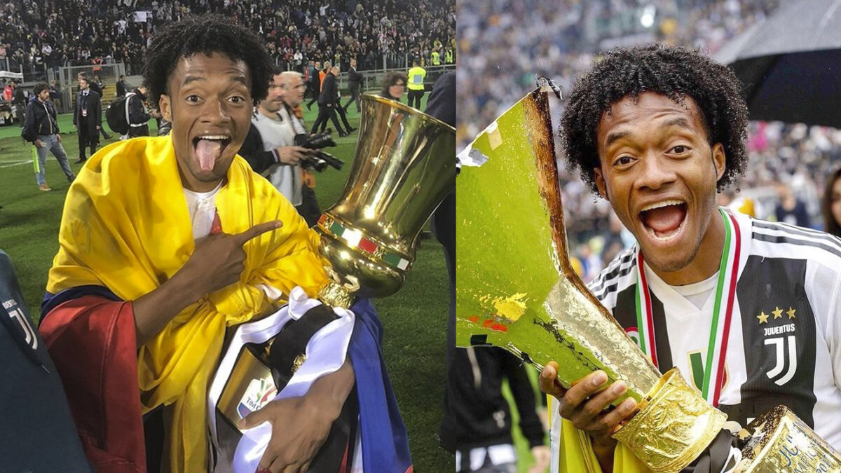 El emotivo mensaje de despedida de Juventus a Cuadrado El futbolista Juan Guillermo Cuadrado terminó su historia con la Juventus de Turín luego de 8 temporadas vistiendo la camiseta 'bianconeri', durante su paso por el club italiano, Cuadrado disputó un total de 314 partidos y logró un total de 11 títulos.