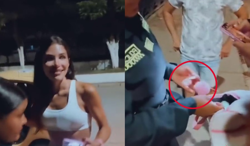 Pillan a famosa modelo con polvo blanco y dice que es "sal de ajo" 1 Pillan a famosa modelo con polvo blanco y dice que es "sal de ajo" Pilla a Mara Cifuentes con un polvo blanco durante una requisa y dice que "es sal de ajo".
