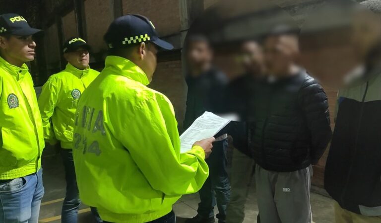 Capturaron a 'Los Pegasos': hurtaban en Barrios Unidos