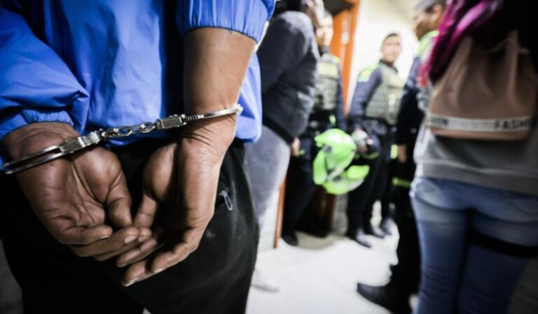 Se han realizado 420 capturas en operativos policiales de Bogotá