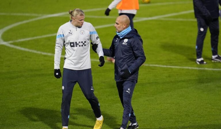 Haaland: "Guardiola es el mejor entrenador del mundo"
