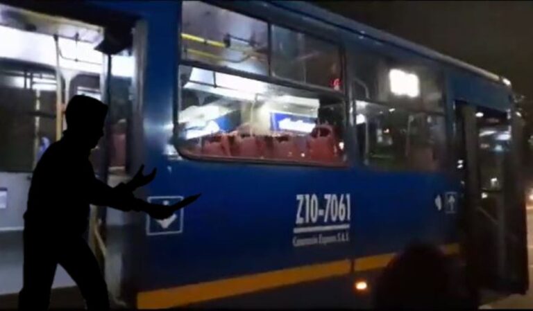 Atraco masivo dentro de un bus del Sitp al norte de la ciudad