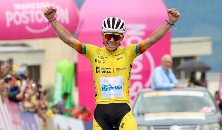 Miguel Ángel López sumó otra victoria en la Vuelta a Colombia
