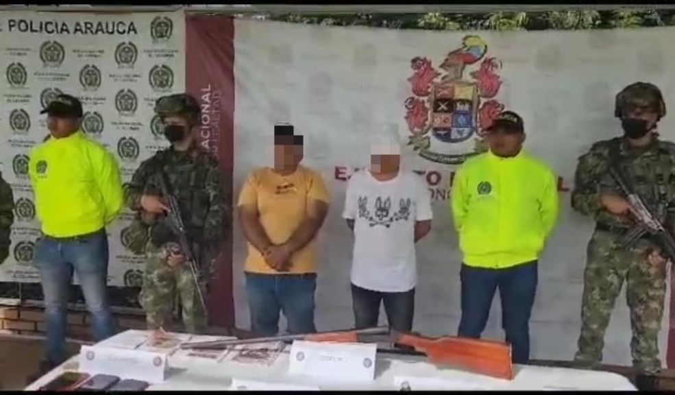 Cayeron dos cabecillas del Eln en Arauca En las últimas horas se dio a conocer la captura de alias 'Danner' y 'Méndez' o también conocido como alias 'Piscingo', quienes son dos jefes guerrilleros del Eln en el departamento de Arauca y lideraban la Comisión 'Rafael Villamizar' del frente 'Domingo Laín Sáenz'.