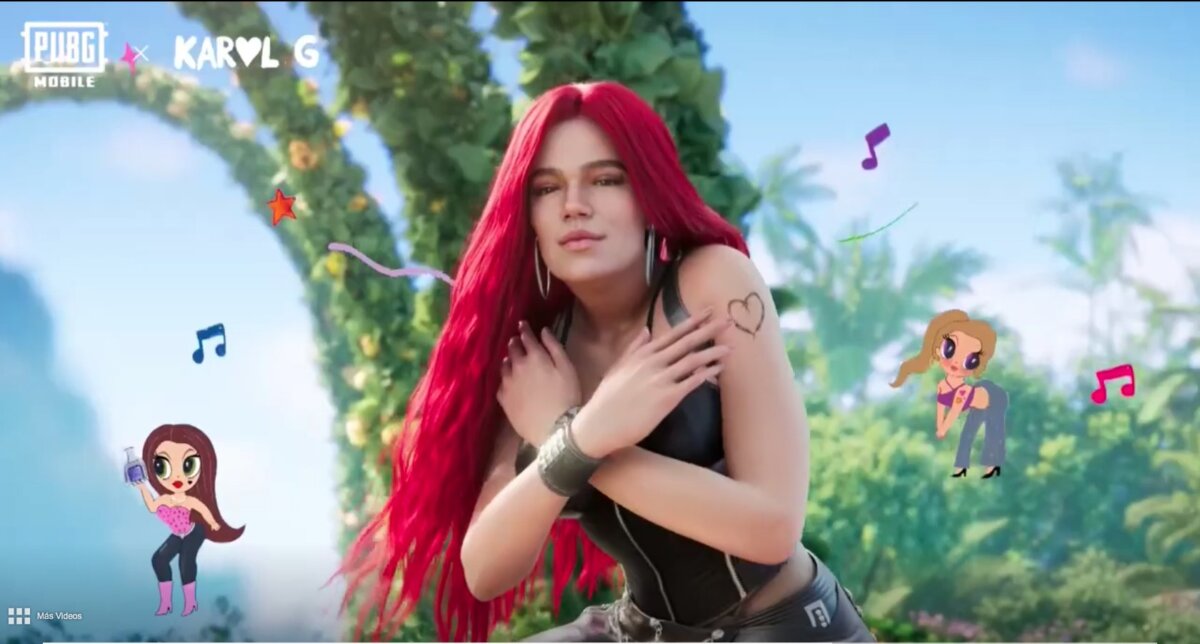 Karol G será parte de un famoso videojuego Karol G sigue cosechando reconocimientos a nivel mundial y en esta ocasión anunció que será parte de un famoso videojuego para móviles de battle royal.