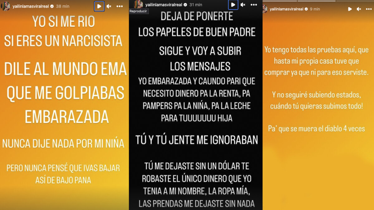 "Dile al mundo que me golpeabas": Yailin reveló el maltrato al que era sometida por Anuel ¡EXPLOSIVO! Yailin reveló que Anuel la maltrataba mientras estaba en embarazo.