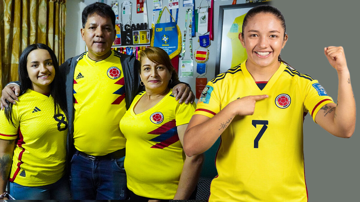 María Camila Reyes, la crack de la Selección Colombia Femenina que surgió de Fontibón Los familiares de la futbolista de la Selección Colombia, quien también ganó el título de la Liga Femenina con Independiente Santa Fe, contaron cómo ha sido el camino de María Camila, un ejemplo de disciplina y perseverancia.