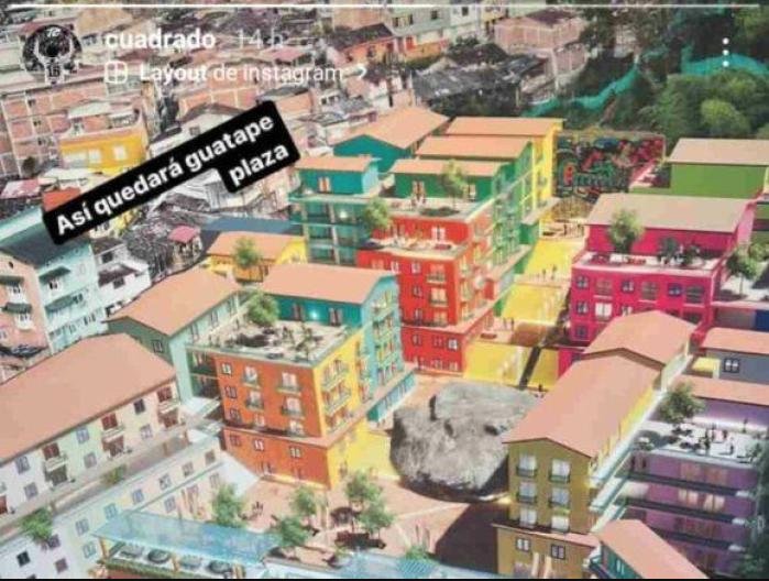 Cuadrado y Mina se le miden a construir un centro comercial 2 Cuadrado y Mina se le miden a construir un centro comercial Los jugadores de la selección Colombia, Yerry Mina y Juan Guillermo Cuadrado, se encuentran en el país mientras están a la espera de definir su futuro deportivo. Mientras eso ocurre, los dos reconocidos futbolistas aprovecharon su estadía en Colombia para anunciar su inversión conjunta en el proyecto Guatapé Plaza, un nuevo complejo comercial ubicado en Guatapé, Antioquia, con el que se espera que aumente el comercio y la economía de este sector del departamento.