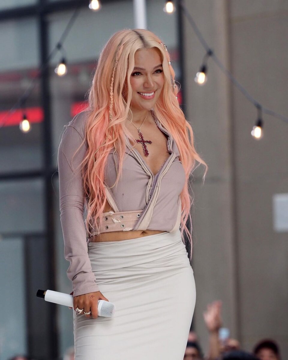 Famosas que le han dicho sí al pelo rosa Parece chiste, pero el poder de influencia que tiene una artista sobre su público no se puede subestimar. Cuando Karol G cambió el color azul de su cabello, por el pelo rojo, muchas mujeres empezaron a sumarse a la tendencia de cabellos rojizos en las peluquerías, pero la moda no duró tanto porque ella solo tuvo ese color por ocho meses y ya está en una nueva etapa. 