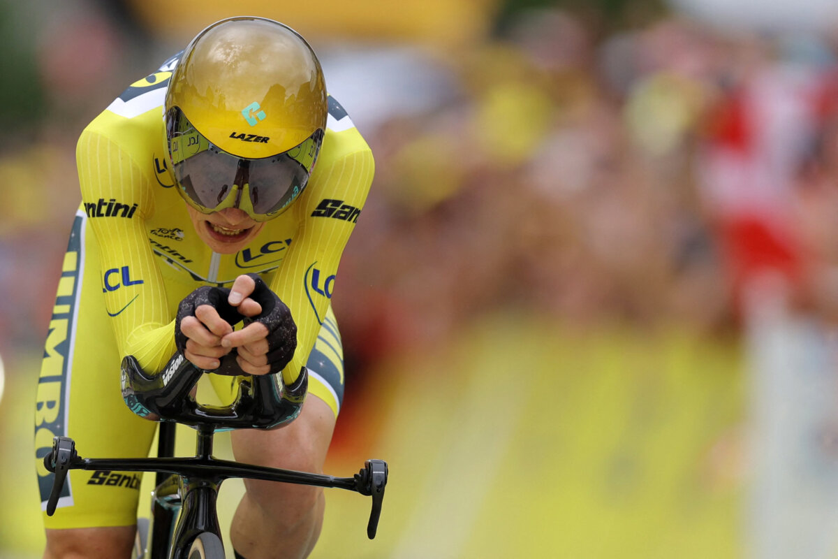 Tour de Francia 2023: Jonas Vingegaard dio un golpe de autoridad en la contrarreloj de la etapa 16 1 Tour de Francia 2023: Jonas Vingegaard dio un golpe de autoridad en la contrarreloj de la etapa 16 Muchos apostaron que hoy el el danés Jonas Vingegaard cedería la camiseta amarilla de líder del Tour de Francia al esloveno Tadej Pogacar en la contrarreloj de hoy, pero ocurrió todo lo contrario: le sacó más tiempo y se quedó con la etapa