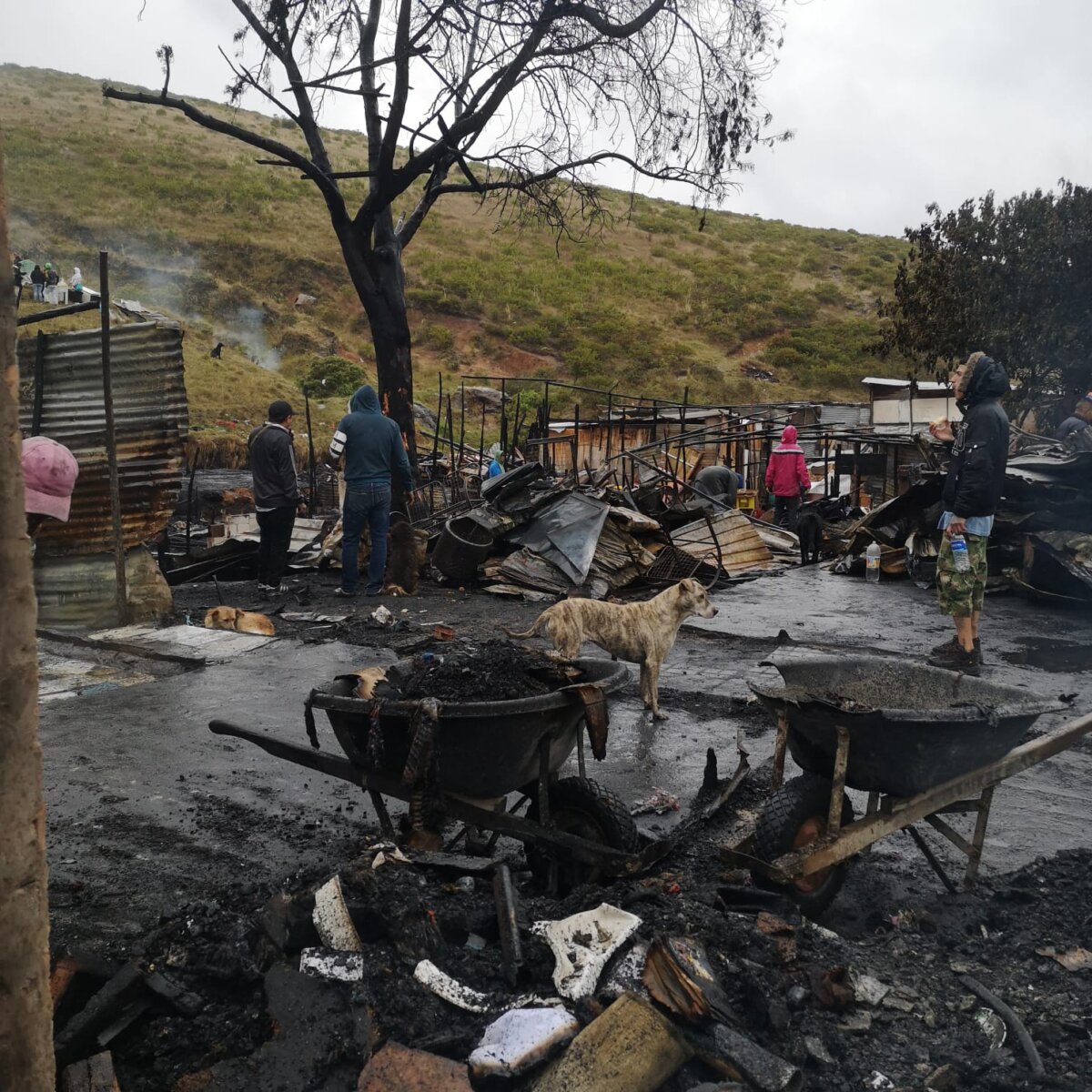 La devastación tras las llamas: el día después del incendio en Ciudad Bolívar 3 La devastación tras las llamas: el día después del incendio en Ciudad Bolívar Cerca de las cinco de la tarde de este martes se presentó un grave incendio en el sector del Paraíso, en la parte alta de la localidad de Ciudad Bolívar.