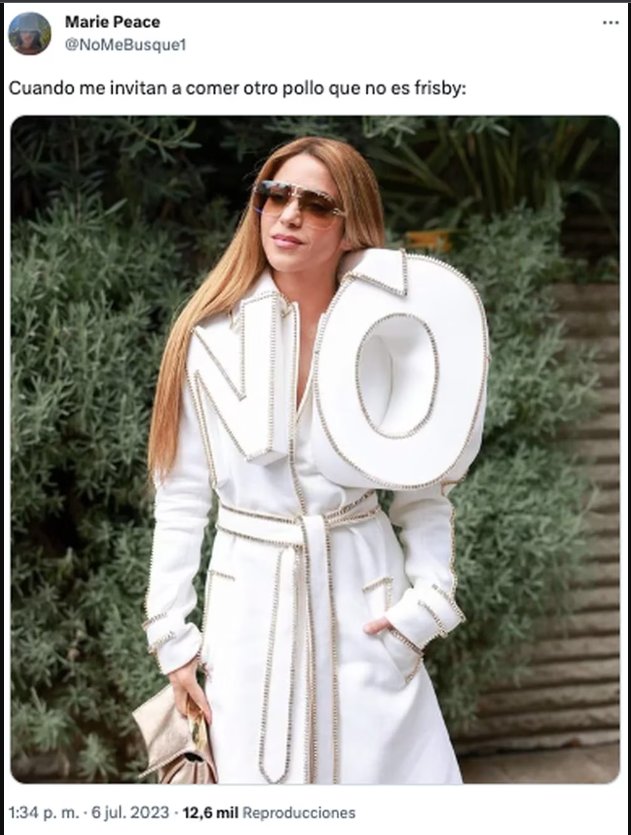 Los memes que dejó el vestido que usó Shakira en la Semana de la Moda en París 1 Los memes que dejó el vestido que usó Shakira en la Semana de la Moda en París ¡Más activa que nunca! Así estamos viendo a Shakira desde que decidió abandonar España. Ahora va a desfiles de moda y, como los famosos internacionales, no pasa desapercibida.