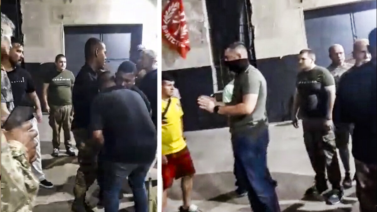 Mercenarios colombianos en Ucrania denuncian maltratos por parte de soldados locales 10 Mercenarios colombianos en Ucrania denuncian maltratos por parte de soldados locales Humillaciones y agresiones físicas han sido denunciadas en las últimas horas por parte de varios mercenarios colombianos que se encuentran apoyando a las tropas ucranianas que combaten en ese país al ejército ruso en la guerra que inició desde febrero de 2022.