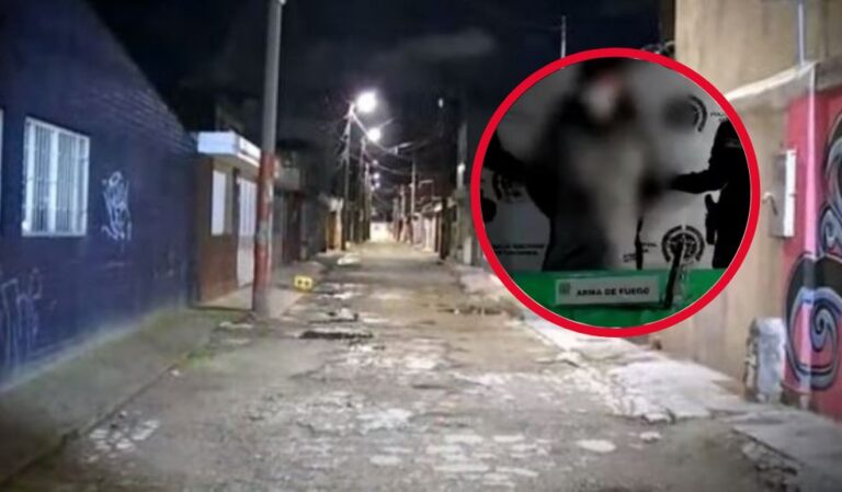 En Engativá: un menor y un policía resultaron heridos en medio de un atraco