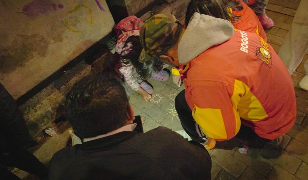 Rescataron a 22 menores en condición de mendicidad en Chapinero