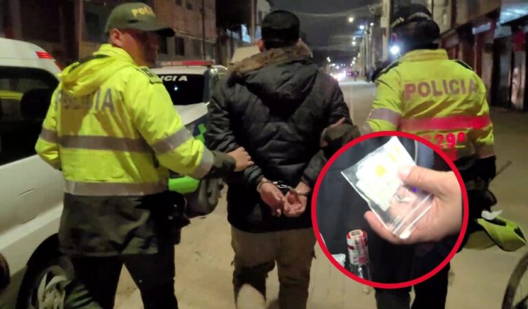 Incautaron 90 dosis de base de coca durante operativo policial en Kennedy