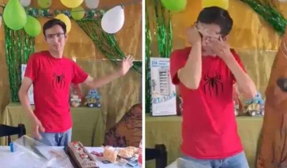 Hombre le preparó fiesta de cumpleaños a su hijo, pero la mamá no lo dejó ir 4 Hombre le preparó fiesta de cumpleaños a su hijo, pero la mamá no lo dejó ir