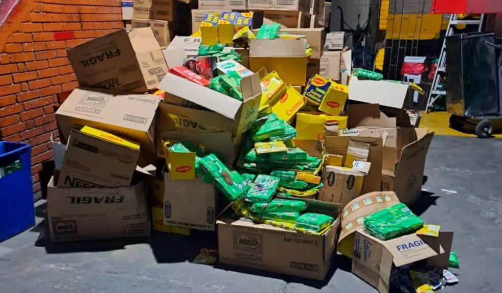 Recuperaron $200 millones en mercancía robada de un local en Puente Aranda