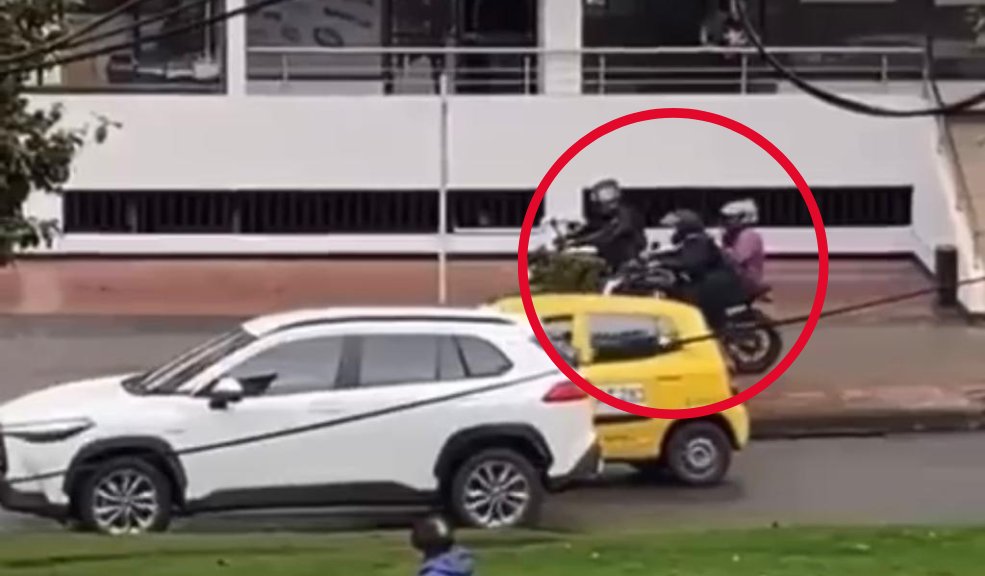 EN VIDEO: Millonario robo al norte de Bogotá 10 EN VIDEO: Millonario robo al norte de Bogotá En video quedó registrado un nuevo caso de fleteo al norte de Bogotá, en el cual cuatro delincuentes en moto le hurtan a dos ciudadanos un maletín que, al parecer, contenía $48 millones.