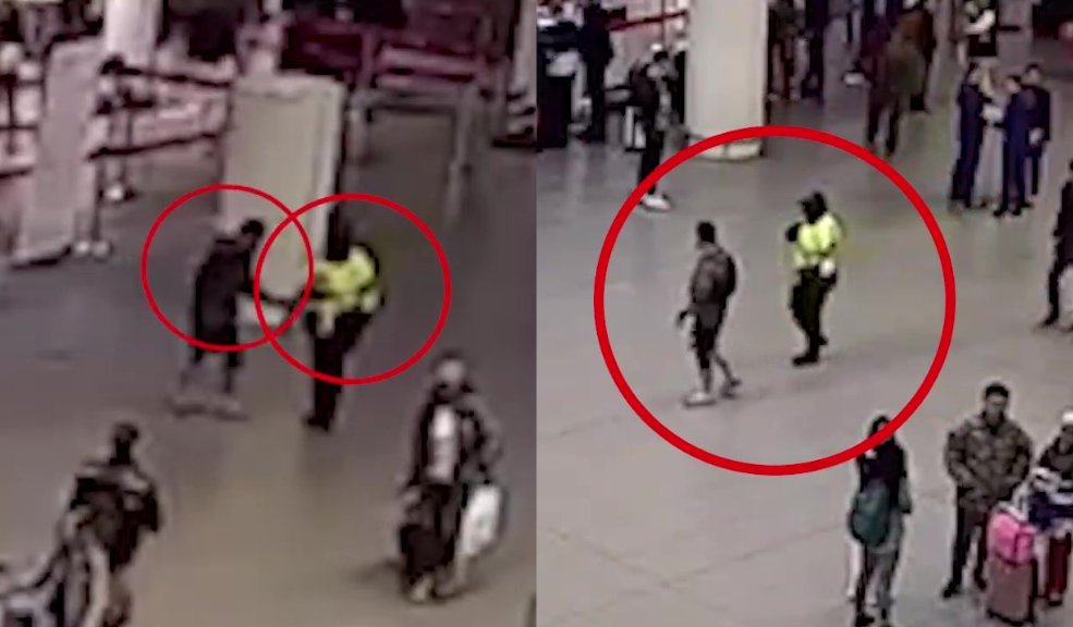 "Quería quitarme el armamento": nuevos detalles sobre policía agredido en el aeropuerto 10 "Quería quitarme el armamento": nuevos detalles sobre policía agredido en el aeropuerto El patrullero de la Policía agredido por un ciudadano canadiense contó cómo ocurrieron los hechos. Esto fue lo que dijo.