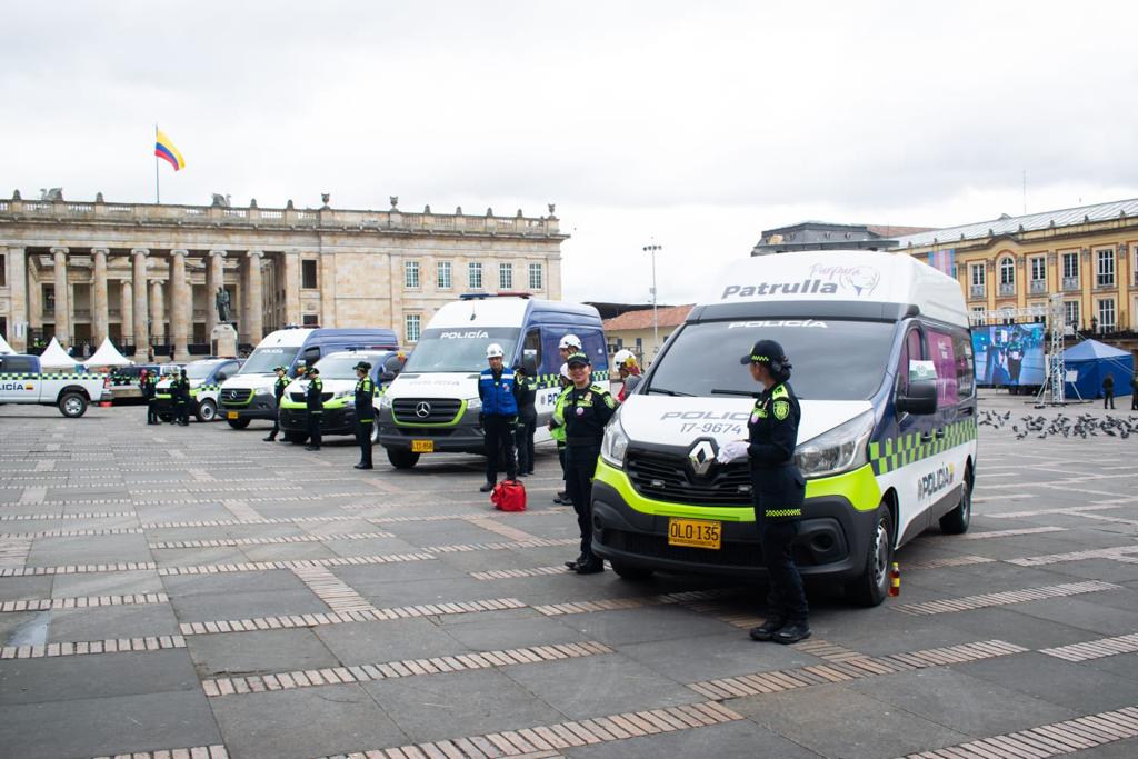 Estos son los nuevos equipos implementados por la Policía para combatir la delincuencia en Bogotá 1 Estos son los nuevos equipos implementados por la Policía para combatir la delincuencia en Bogotá