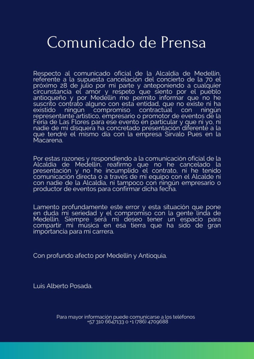 Luis Alberto Posada hizo quedar como un cuero a la Alcaldía de Medellín 1 Luis Alberto Posada hizo quedar como un cuero a la Alcaldía de Medellín