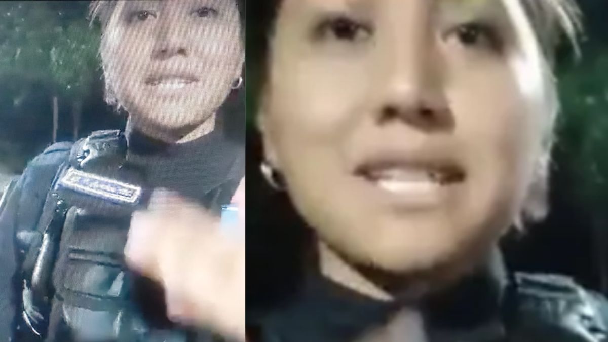 EN VIDEO: Escándalo por policía borracha que quiso multar a una conductora Una policía fue sorprendida atendiendo un procedimiento en estado de embriaguez.