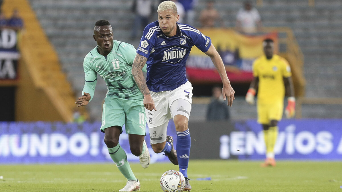 ¡Otra baja para Millonarios! Juan Pablo Vargas tendría todo acordado para jugar en Brasil El defensa costarricense Juan Pablo Vargas dejará Millonarios para jugar en Santos de Brasil, quien no hará uso de la opción de compra del delantero Daniel Ruiz, lo que significa que regresará al cuadro 'Embajador'.