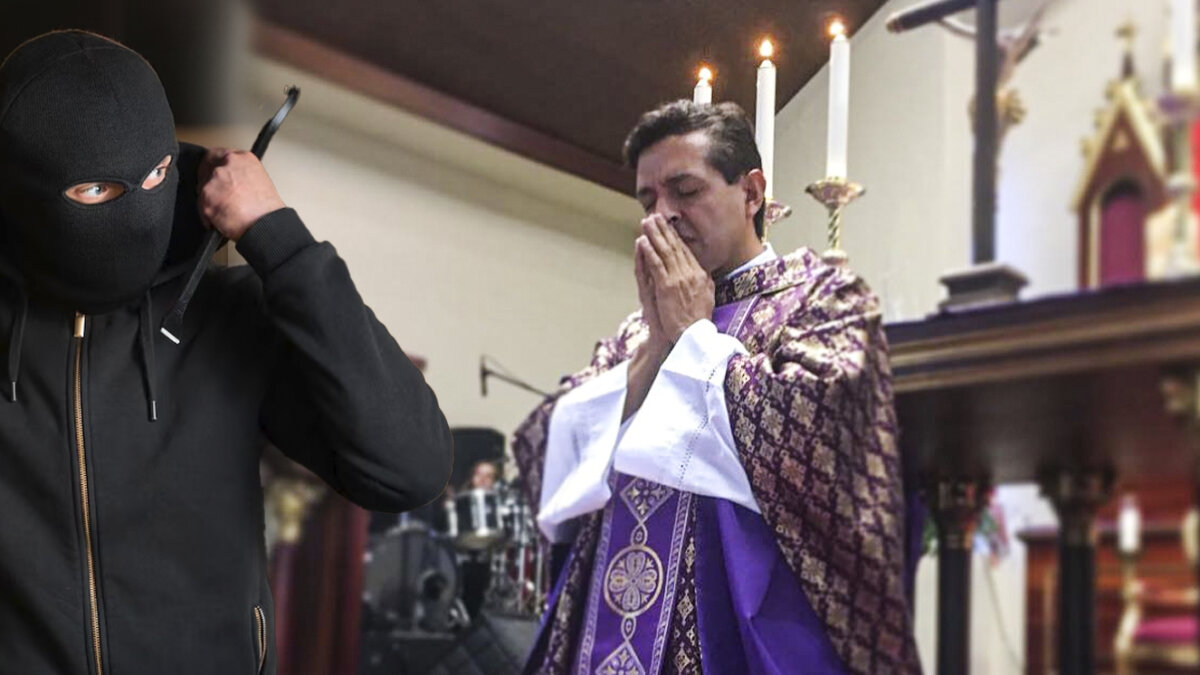 ¡Vuelve y juega! Ladrones se volvieron a meter a la iglesia del padre 'Chucho' 5 ¡Vuelve y juega! Ladrones se volvieron a meter a la iglesia del padre 'Chucho' La iglesia del reconocido padre 'Chucho' habría sido blanco de los delincuentes por segunda vez. Pille los detalles del robo.