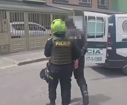 Cayó sujeto que repartía drogas a domicilio en Engativá